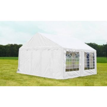 Classic Plus Partytent PVC 5x4x2 mtr in Wit