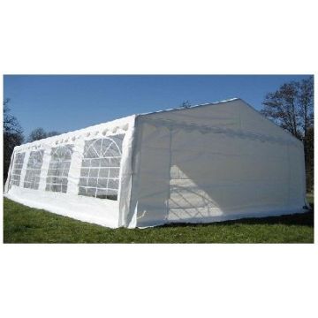 Classic Plus Feesttent PVC 3x10x2 mtr in Wit