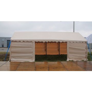 Opslagtent Classic PVC 4x8 meter Beige