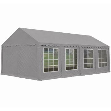 Classic Plus Partytent PVC 5x8x2 mtr in Grijs