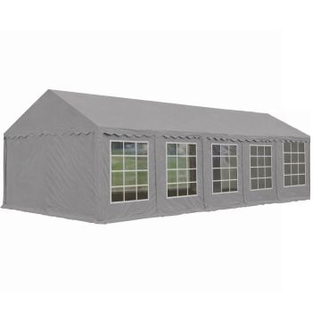 Classic Plus Partytent PVC 5x10x2 mtr in Grijs