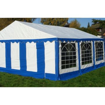 Classic Plus Partytent PVC 5x6x2 mtr Wit-Blauw