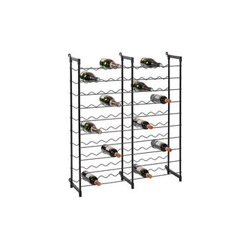 Flessenrek staal voor 100 flessen