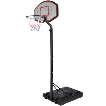 Basketbalring met Verstelbare Mand 257- 305cm met Wielen