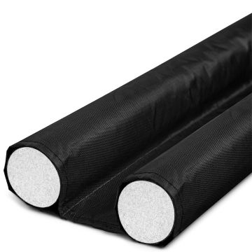 Tochtrol Zwart Set van 3 Polyester max 95cm
