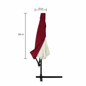 Parasolhoes Rood 3m