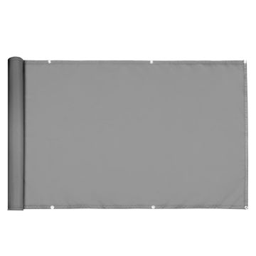 Privacyscherm Balkon Betonlook 5m