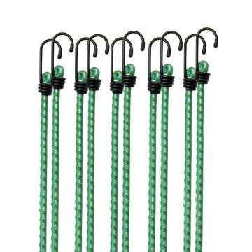 Bagagespin Met Haken 10 stuks Elastiek/Metaal 61cm