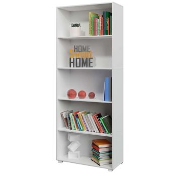 Boekenkast Vela Wit 5 Planken