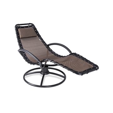 Relax Lounger Eve Mocha met schommelfunctie