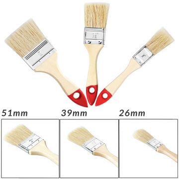 Kwastenset 15-delig Hout 26-51mm