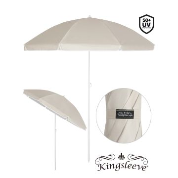 Parasol Cyprus Beige Ø180cm met kantelfunctie