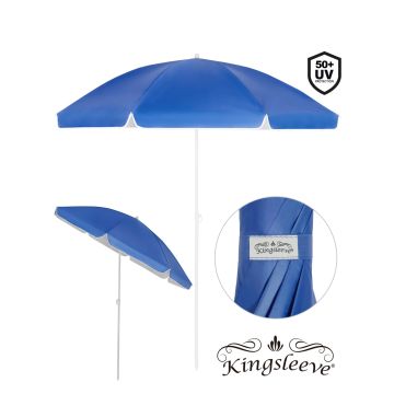 Parasol Cyprus Blauw Ø180cm met kantelfunctie