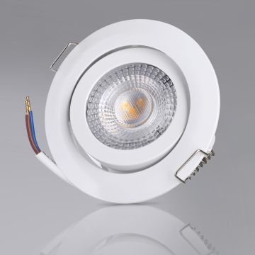 LED Inbouwspots Krog 6 stuks Wit Dimbaar