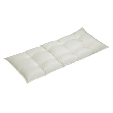 Tuinbankkussen Crème 110x50x8cm