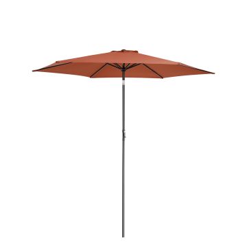 Parasol Tahiti Terracotta Ø300cm UV-bescherming 80+
