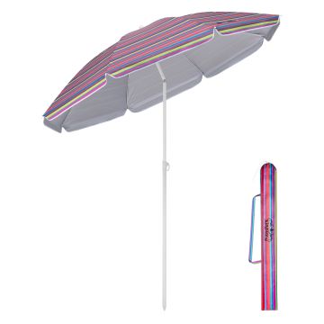 Parasol Cyprus Kleurrijk Ø180cm met kantelfunctie