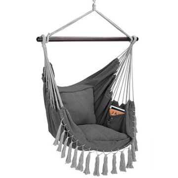 Hangstoel Indoor Outdoor Antraciet 170x100x150cm