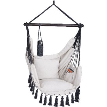 Hangstoel Indoor Outdoor Crème 170x100x150cm