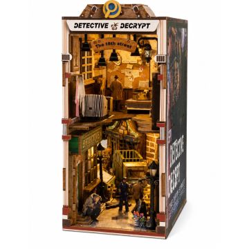 PlayfulMario BookNook Detective Decrypt met verlichting Modelbouw 231 Onderdelen