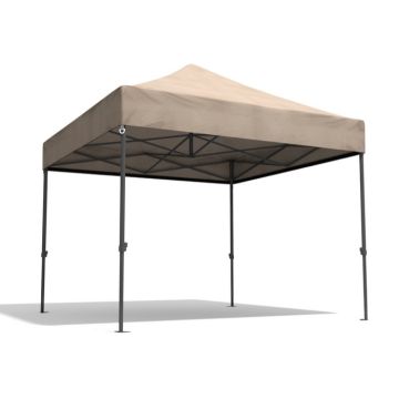 Easy up Premium Partytent 3x3m PVC gecoat polyester, kies je kleur