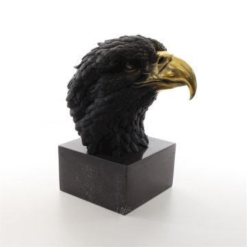 BRONZEN BEELD VAN EEN ADELAARSKOP