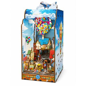 PlayfulMario BookNook Mobile Flying House met verlichting Modelbouw 203 Onderdelen