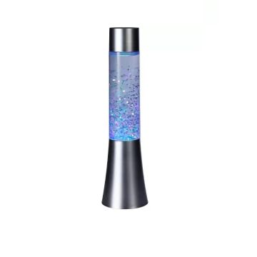 Sfeervolle Glitterlamp Retro met 7 veranderende Kleuren-LED