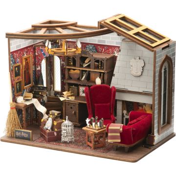 Harry Potter Gryffindor Common Room 3D Houten Puzzel Bouwpakket – Modelbouw DIY (310 Onderdelen)