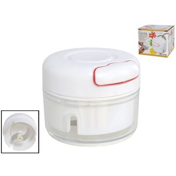 Partij van 18 stuks Groentenhakker Uiensnijder 9 x 7 cm Wit