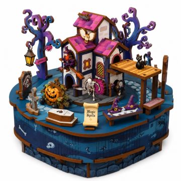 PlayfulMario Halloween Carnival met muziek 87 onderdelen Modelbouw