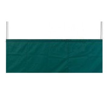 Halfhoog zijpaneel 3 mtr geschikt voor Easy Up tenten in Groen