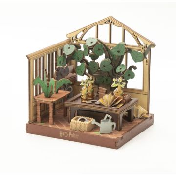 Harry Potter Herbology Class 3D Houten Puzzel Bouwpakket – Modelbouw (101 Onderdelen)