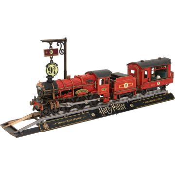 Harry Potter Hogwarts Express 3D Houten Puzzel Bouwpakket – Modelbouw DIY (524 Onderdelen)