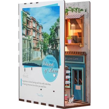 Tone-cheer Book Nook Island of Love DIY Modelbouw Knutselen