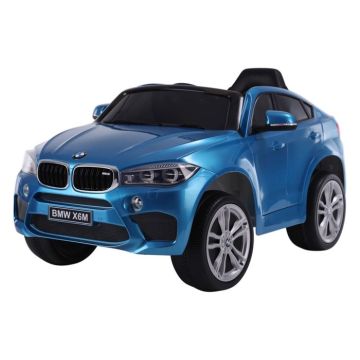 BMW X6M, Rubberen banden, Leder zitje, Kinder Accu Auto