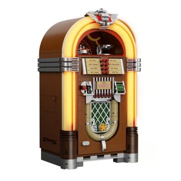 PANTASY Retro Jukebox bouwset met geluid en verlichting - 1273 onderdelen