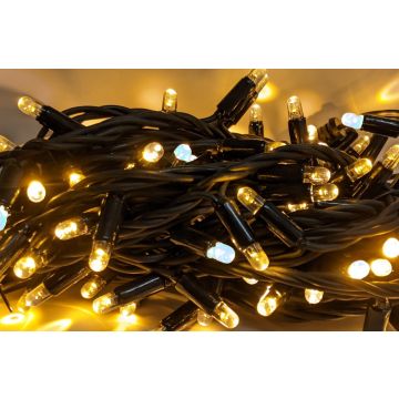 Professionele kerstverlichting Fonkelend| 10 meter met 100 ledlampjes | Koppelbaar