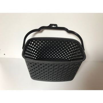 Wasknijpermandje kunststof kleur zwart