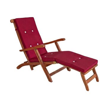Ligbedkussen Rood 184,5x43x6cm
