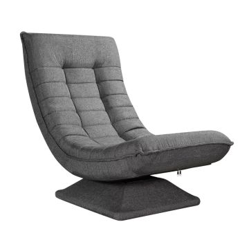 Relax Lounger Aberdeen Stof Grijs