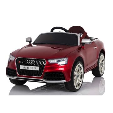 Audi RS5 elektrische kinderauto, 12 volt met heel veel opties!