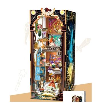 PlayfulMario Mystical Magical Power Booknook Modelbouw met LED lamp 167 Onderdelen