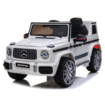 Mercedes G63 AMG, 12 volt kinderauto met Lithium