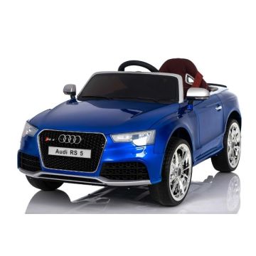 Audi RS5 elektrische kinderauto, 12 volt met heel veel opties!
