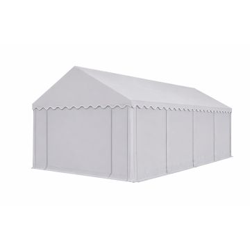 Opslagtent Premium PVC 5x8x2 mtr in Grijs