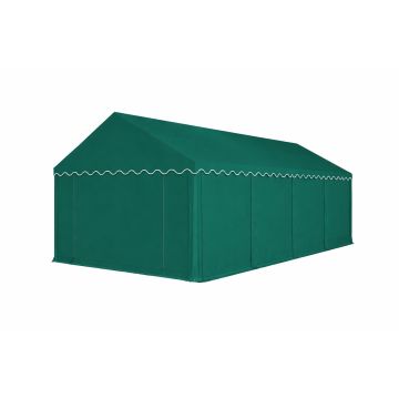Opslagtent Premium PVC 4x8 mtr in Groen