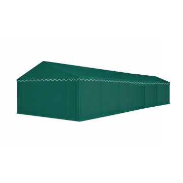 Opslagtent Premium PVC 5x12 mtr in Groen