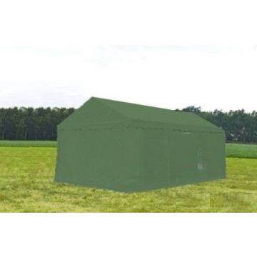 Opslagtent Premium PVC 4x8 mtr in Groen