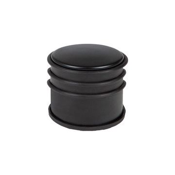 Deurstop zwart 7,7 cm hoog
